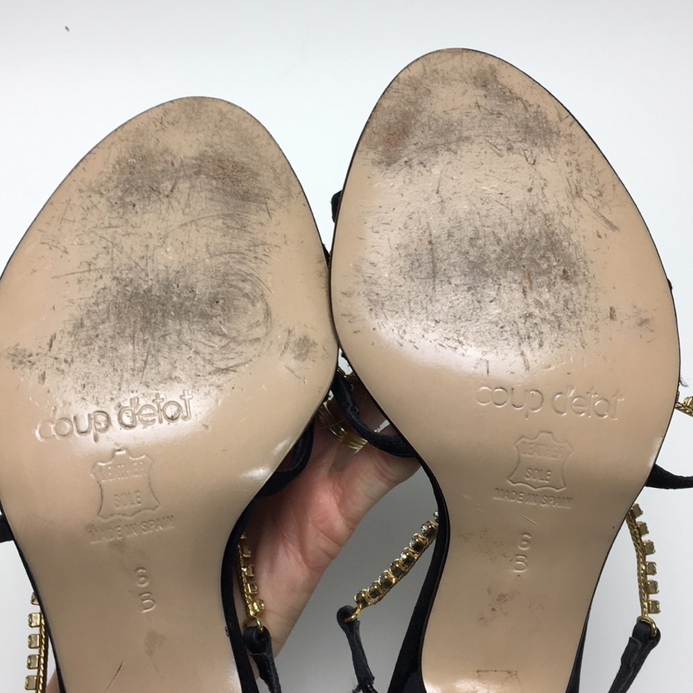 Fancy Rhinestone Pumps - Picture 5 of 5